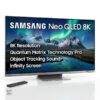 شاشة سامسونج neo qled 8k